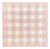 Guardanapo de papel xadrez vichy rosa (20 un) - Imagem 1