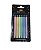 Vela palito espiral metalizada candy color (6 un) - Imagem 1