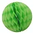 Globo papel de seda verde claro 21 cm - Imagem 1