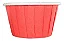Forma de cupcake vermelho liso (20 und) - Imagem 1