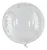 Balão metalizado transparente (1 un) - Imagem 1