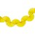 Guirlanda leques de papel de seda amarelo canario (1 und) - Imagem 1