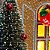Casa decorativa de natal com led (1 und) - Imagem 3