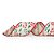 Fita candy cane colorido de natal (1 und) - Imagem 1
