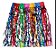 Saia havaiano metálica colorido (1 und) - Imagem 1