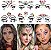 Adesivo face gems carnaval (1 und) - Imagem 1