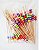 Pick decorativo colorido (10 und) - Imagem 1