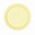 Prato de papel amarelo candy color (10 und) - Imagem 1