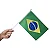 Bandeira de mão Brasil (01 und) - Imagem 1