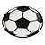 Prato de papel bola de futebol (10 und) - Imagem 1