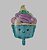 Balão metalizado cupcake (1 und) - Imagem 1