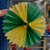 Leque decorativo brasil (1 und) - Imagem 1