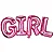 Balão girl (1un) - Imagem 1