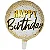 Balão happy birthday dourado (1un) - Imagem 1
