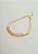Pulseira Olivia - fio alemão e riviera banho ouro 18k - Imagem 2