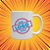 CANECA DE CERÂMICA 325ML PERSONALIZADA - BRANCA - Imagem 1