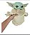 Boneco Baby yoda pelúcia - Imagem 3