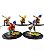 Kit dragon ball c/5 bonecos de pvc 10cm bonecos 13cm a base - Imagem 1