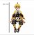 Kit demon slayer c/6 personagens sentados pvc de 9 a 12cm - Imagem 2