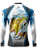 Camisa de Pesca UV50+ Dourado Real Azul - Imagem 4