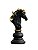 Escultura Decorativa em Resina Cavalo Xadrez - Imagem 2