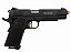 Pistola de airsoft 1911 Warrior Black R28 BK QGK GBB 6mm - Imagem 1