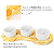 Kit Conjunto Para Servir com 3 Ramequim Médio Porcelana e Tábua de Suporte Madeira Pinus - Imagem 3