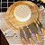 Kit Conjunto Tábua De Queijo e Frios Com Jogo de 4 Peças Faca / Garfo / Espátulas - Imagem 5