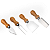 Conjunto para Queijos em Madeira e Aço Inox – 4 Peças Personalizado - Imagem 2