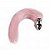 PLUG ANAL P RABO DE RAPOSA ROSA - 5865 - Imagem 1