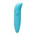 VIBRADOR GOLFINHO AVELUDADO AZUL TIFFANY - 6178 - Imagem 1