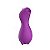 DINO Vibrador de Pulsação 7x Regarregável Roxo - 7623 - Imagem 1
