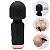 HERO MINI VARINHA MÁGICA 10X VIBRAÇÃO REGARREGÁVEL COR PRETO - 7949 - Imagem 2