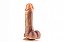 Pênis Real Dick Ultra Realístico com Escroto e Ventosa 18cm - PVUR010 - Imagem 1