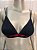LIZE BRALETE  - PRETO C/ VERMELHO - Imagem 1