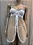GEORGINA CAMISOLA EM TULE E ARO + FIO - BRANCO C/ TULE NUDE - Imagem 3