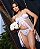 GEORGINA CAMISOLA EM TULE E ARO + FIO - BRANCO C/ TULE NUDE - Imagem 1
