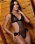 RAQUEL BODY RENDA E TULE - PRETO - Imagem 1