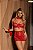 CONJUNTO KIT PAIXÃO - VERMELHO BORDÔ - Imagem 1