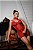 DRESS SEXY DAYANE RENDA E TULE - VERMELHO BORDÔ - Imagem 3