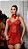 DRESS SEXY DAYANE RENDA E TULE - VERMELHO BORDÔ - Imagem 1