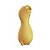 DINO Vibrador de Pulsação 7x Regarregável Amarelo - 7623 - Imagem 1