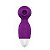 SAM VIBRADOR DE CLITÓRIS 12x PULSAÇÃO ROXO - 8282 - Imagem 3