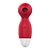 SAM VIBRADOR DE CLITÓRIS 12x PULSAÇÃO VERMELHO - 8282 - Imagem 3