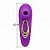 LOW VIBRADOR DE PULSAÇÃO 5x EM SILICONE AVELUDADO REGARREGÁVEL ROXO - 7838 - Imagem 2