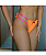 TALITA FIO SEXY - LARANJA NEON C/ PINK - Imagem 1