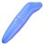 VIBRADOR GOLFINHO LISO COR AZUL - 5712 - Imagem 1