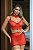 ANGELICA DRESS SEXY - VERMELHO BORDÔ - Imagem 4