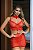 ANGELICA DRESS SEXY - VERMELHO BORDÔ - Imagem 1