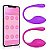 LIU Vibrador via APP à Longa Distância cor Rosa - 8637 - Imagem 2